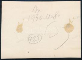 1930. szeptember 8. Kinszki Imre (1901-1945) budapesti fotóművész hagyatékából, jelzés nélküli, de a...