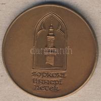 1987. "Soproni Sörfesztivál" Br emlékérem T:2