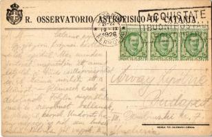 Catania, Marte Osservato. R. Osservatorio Astrofisico / Mars from the Astrophysical Observatory