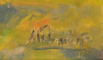 Kolozsváry Kamilló (1936 - 2008): Szántó paraszt. Olaj, vászon, jelzett, festék hibákkal, keretben, ...