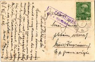 Rogaska Slatina, Rohitsch-Sauerbrunn; Triester Haus mit Postamt und Grazerheim, Apotheke / hotels an...