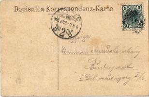 Sredisce ob Dravi, Polstrau; Trg od juzne strani, Na Krizopotju, Mlekarna, Rotovz na glavnem trgu / ...