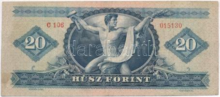1960. 20Ft T:III Hungary 1960. 20 Forint C:F Adamo F12