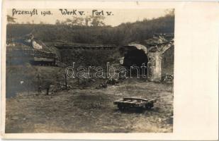 1915 Przemysl, Werk V. Fort V., Z.g.F. "Hutter" / WWI K.u.k. (Austro-Hungarian) military fort. photo