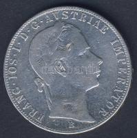 Ausztria/magyar verdejel 1859B 1FL Ag T:3/3+ Tanúsítvánnyal!