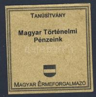 Ausztria/magyar verdejel 1859B 1FL Ag T:3/3+ Tanúsítvánnyal!