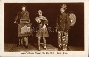 1929 Jushnys Russian Theater The Blue Bird - Barrel Organ, Russian avant-garde cabaret by Jasha Jushny