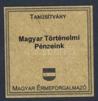 1943. 5P "Horthy balra" Alu T:1 Tanúsítvánnyal!