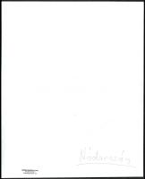 cca 1985 Menesdorfer Lajos (1941-2005) budapesti fotóművész hagyatékából, pecséttel jelzett, vintage...