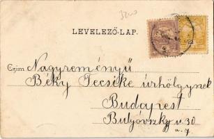 Köbölkút, Gbelce; vasúti híd, Fő utca, Wiesenberg Dávid üzlete és saját kiadása / railway bridge, ma...