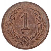 1892KB 1f Br Körmöcbánya T:2,2- 
Hungary 1892KB 1 Fillér Br Kremnitz C:XF,VF
Adamo K1