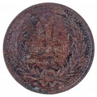 1898KB 1f Br Körmöcbánya T:2- lapkahiba  
Hungary 1898KB 1 Fillér Br Kremnitz C:VF planchet error
...