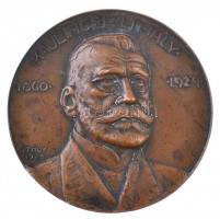 Sződy Szilárd (1878-1939) 1925. Kájlinger Mihály 1860-1924 Br plakett (59mm) T:2 HP 5590.