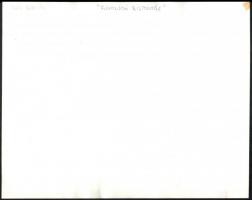 cca 1978 Tóth Attila: Fokozódó biztonság, feliratozott vintage fotó, a magyar fotográfia dokumentari...