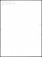 cca 1958 Budapest, Vidámpark, Metzler Ottó vintage fotója, 30x40 cm