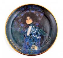 Goebel Klimt kis tálka, matricás, jelzett, hibátlan, d:9,5 cm
