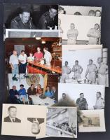 cca 1950 Magyar származású francia idegenlégiós irta és fotói 25 db irat és 19 fotó