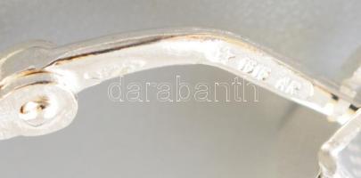 Ezüst görög hullámmintás fülbevaló pár 3,8 g