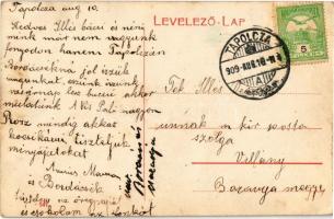 1909 Tapolca, Járásbíróság, Takarékpénztár, M. kir. posta, közjegyzőhivatal