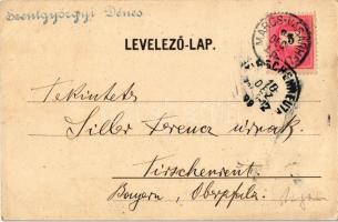 1899 (Vorläufer!) Marosvásárhely, Targu Mures; Igazságügyi palota. Leichardsperg kiadása / Palace of...