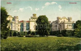 1910 Oroszvár, Rusovce (Pozsony, Pressburg, Bratislava); Gróf Lónyay kastély (Zichy kastély). Kiadja Grosz József / castle