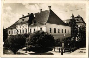 1943 Marosvásárhely, Targu Mures; M. kir. Ítélőtábla és Törvényszék. Körtesi Károly fényképész felvétele és kiadása / tribunal court (EK)