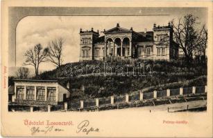 1905 Losoncapátfalva, Opetová (Losonc, Lucenec); Prónay kastély. Kiadja Róth / castle (EK)
