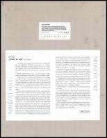 cca 1978 Tóth István (1926-2016) ceglédi fotóművész etikettel jelzett, vintage fotóművészeti alkotás...