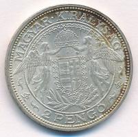 1929. 2P Ag "Madonna" T:1- kis patina 
Adamo P7