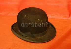 cca 1930 Delfix tiszta gyapjú keménykalap (a bélés elvált)