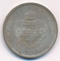 1935. 2P Ag "Rákóczi" T:1- patina
Adamo P7.2