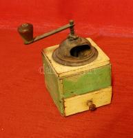 cca 1940 fiókos kézi kávédaráló