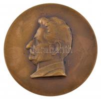 Pátzay Pál (1896-1979) 1932. "Kner Izidornak Könyvnyomtató Munkássága 50 Éves Fordulóján Kartársai, Tisztelői. 1932." Br emlékérem (59.5mm/69.57g) T:2 / Hungary 1932. "Kner Izidornak Könyvnyomtató Munkássága 50 Éves Fordulóján Kartársai, Tisztelői. 1932." Br commemorative medallion. Sign.: Pál Pátzay (59.5mm/69.57g) C:XF HP 3798.