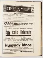 1912 Cinema, vetített világ. A kinematográfusok érdekeit szolgáló hetilap 1. évf. 2-9., 11-18. száma...