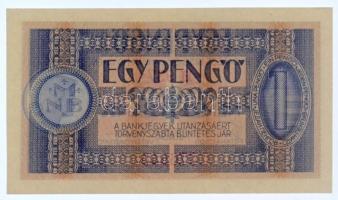 1938. 1P "H937 076540" T:I / Hungary 1938. 1 Pengő "H937 076540" C:UNC 
Adamo P...
