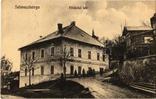 1913 Selmecbánya, Schemnitz, Banská Stiavnica; Főiskolai Ifjúsági kör. Grohmann kiadása / youth club of the academy