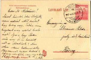 1917 Selmecbánya, Schemnitz, Banská Stiavnica; Kolos leánynevelő intézet kertészete. Joerges / girl ...