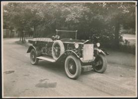 cca 1919 Automobil fotója 18x12 cm