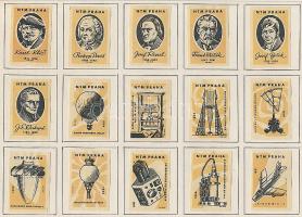 1056 darabos cseh gyufacímke gyűjtemény