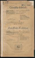Gömbfa-köböző. Rundholz-Kubierer. Szerk.: Krammer Ernő. Bp.,1938, Gergely R. Félvászon-kötés, a címl...