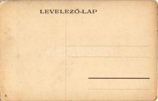 Brassó, Kronstadt, Brasov; Tanácsház, lovaskocsik, piac / Rathaus / town hall, market, horse carts (...