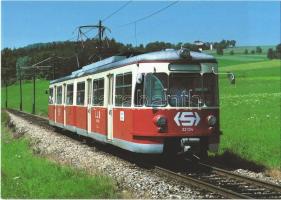 6 db MODERN villamos motívumlap / 6 MODERN tram motive cards