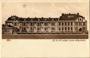 1916 Mór, M. kir. áll. polgári fiú és leányiskola (fl)