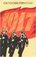 8 db MODERN szocialista (szocreál) motívumlap és propaganda lap / 8 modern Socialist propagnada motive postcards