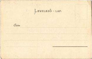 Gödöllő, Betemetett hattyústó. Ripka F. "Gödöllő" cz. művéből / L'étang a cygnes comb...