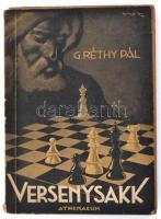 G. Réthy Pál: Versenysakk (versenyjátszmák, elemzések). Bp., 1943, Athenaeum. Papírkötésben, könyvtest elvált