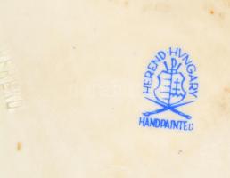 Herendi Turul, kézzel festett, jelzett, apró kopásnyomokkal, m: 35 cm