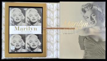 Marie Clayton: Marilyn Monroe. Köln, é.n., Parragon. Német nyelven. Gazdag fekete-fehér képanyaggal illusztrált. Kiadói papírkötés, kiadói kartontokban, DVD-vel.