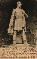 1904 Hódmezővásárhely, Kossuth szobor. Grossmann Benedek utóda kiadása (EK)