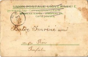 Orsova, Ramai romok / Ruinen / Ruins. litho s: Heyer (Rb)